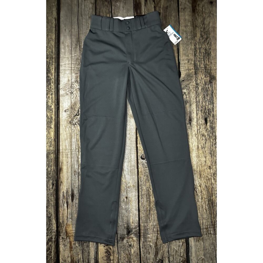 Champro MVP Open Bottom Baseball Pants Mens Size Small Graphite Gray NEW